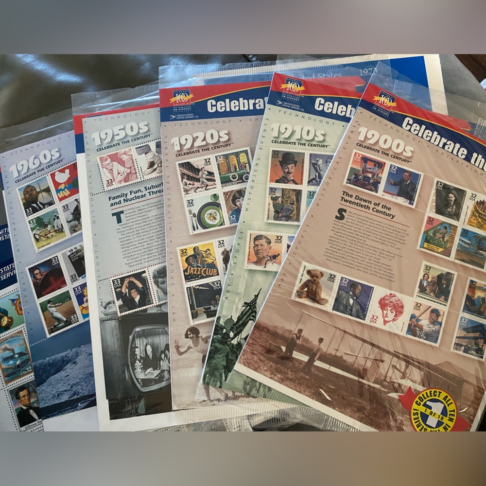 Celebrate the Century USPS philatelic